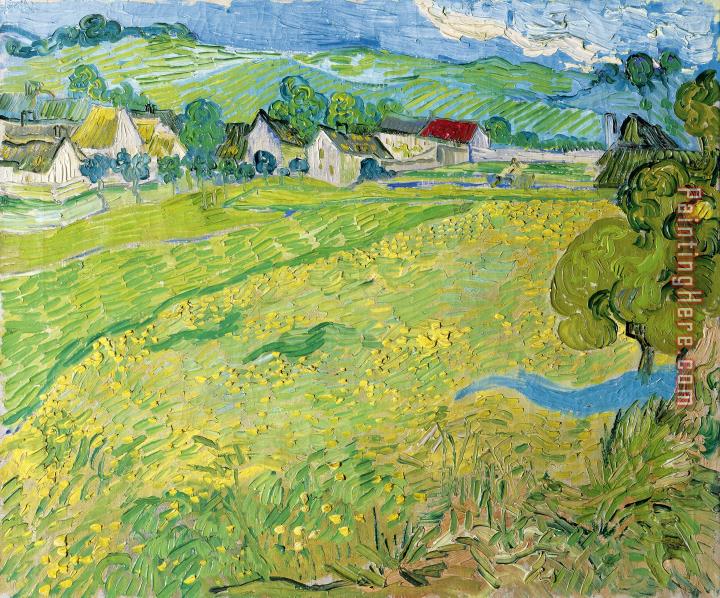 Vincent van Gogh Les Vessenots a Auvers